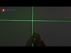 Cross Line Laser Diode Module 520nm 10mW Green Beam Laser Alignment và Công cụ tự cân bằng