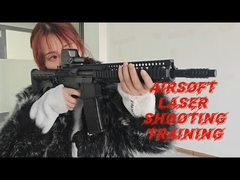 Airsoft Rifle Laser Hộp mực Gas Gas Rung Mõm laser Huấn luyện Laser Laser Simulation