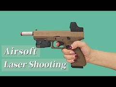 Airsoft Glock Pistol Muzzle Vibration Laser Trainer Cartridge Mô phỏng bắn laser