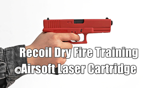 Recoil Dry Fire Training Rung Muzzle Laser cho súng lục airsoft
