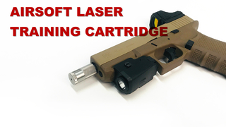 Hộp mực huấn luyện bằng laser màu đỏ/IR của súng lục Airsoft, gắn mõm kích hoạt rung