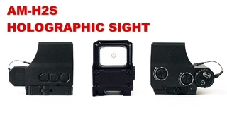 AM-H2S Holographic Vision Night Vision Khớp với nút bên 1200 chống sốc IP68 chống nước