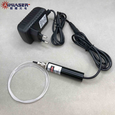 Multimode Fiber Coupled Laser Diode Module 650nm 50mW 125um With Power Supply