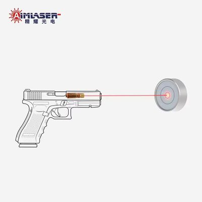 Vàng mạ 9mm Laser Training Cartridge 650nm Đỏ Laser viên đạn cho luyện tập khô lửa