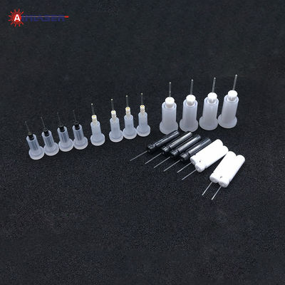 Optical Fiber Ferrule Ceramic / Steel Neural Implant Customizable White / Black and Lengths