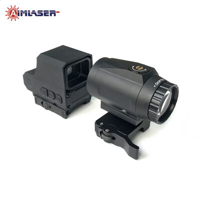 Ống ngắm vũ khí ba chiều AIMLASER và Kính phóng đại 3X cho Ứng dụng Quang học Chiến thuật Quân sự và Quốc phòng