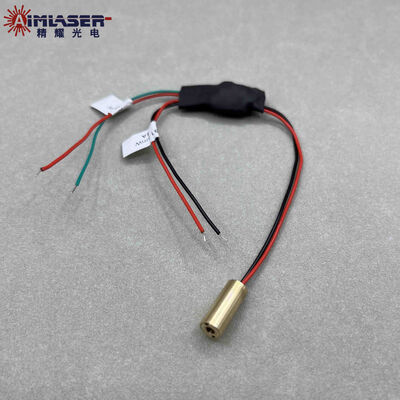 Mô-đun Đi-ốt Laser hồng ngoại 850nm Công suất kép 5mW / 50mW Có thể chuyển đổi Kích thước nhỏ gọn Φ6 × 12 mm để quan sát bằng laser và tầm nhìn ban đêm