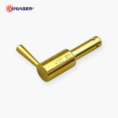 .22 LR Laser Bore Sight With Handle Gold Plated Laser Cartridge Chamber cho súng lục và súng trường Caliber.22 LR