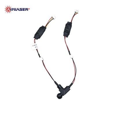 Mô-đun laser mini hai bước sóng đồng trục 520nm & 850nm 1mW 5mW Đầu laser xanh & IR