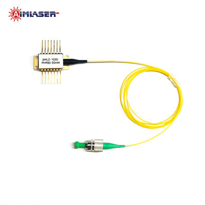Mô-đun đi-ốt laser DFB gói Butterfly 1310nm 1550nm với TEC và Bộ cách ly quang (Trình điều khiển tùy chọn)